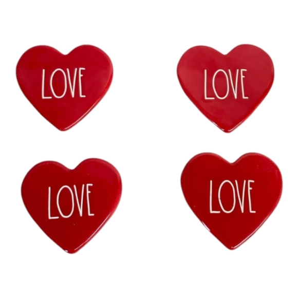 NEW Rae Dunn LOVE Coasters - Picture 3 of 3
